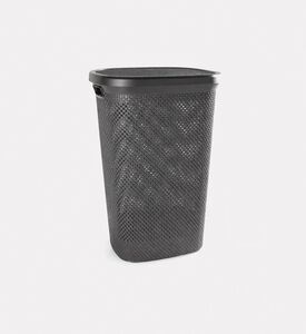 Bathroom Solutions Plastic Laundry Basket, Packshot View