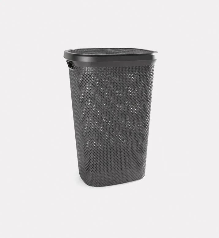 Bathroom Solutions Plastic Laundry Basket, Packshot View