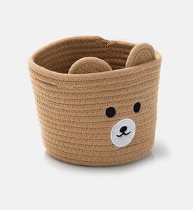 Bear Head Cotton Basket