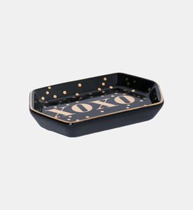 Rosanna Pellegrini Xoxo Polka-dot Printed Tray, Packshot View