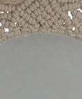 Macram Cotton Round Wall Mirror