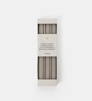 Wax 3-piece Dinner Candles Set
