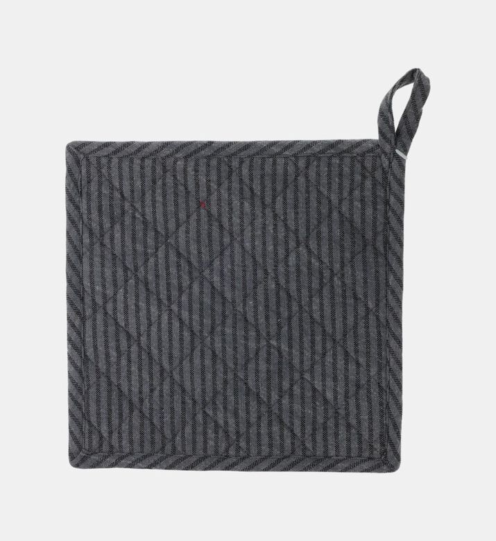 Home Deco and More Cotton Strap Pot Holder, Dark-grey, Packshot View