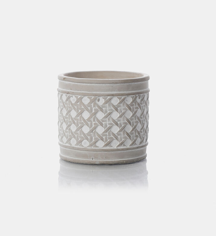 Citronella Candle-in-cement Pot Design 1