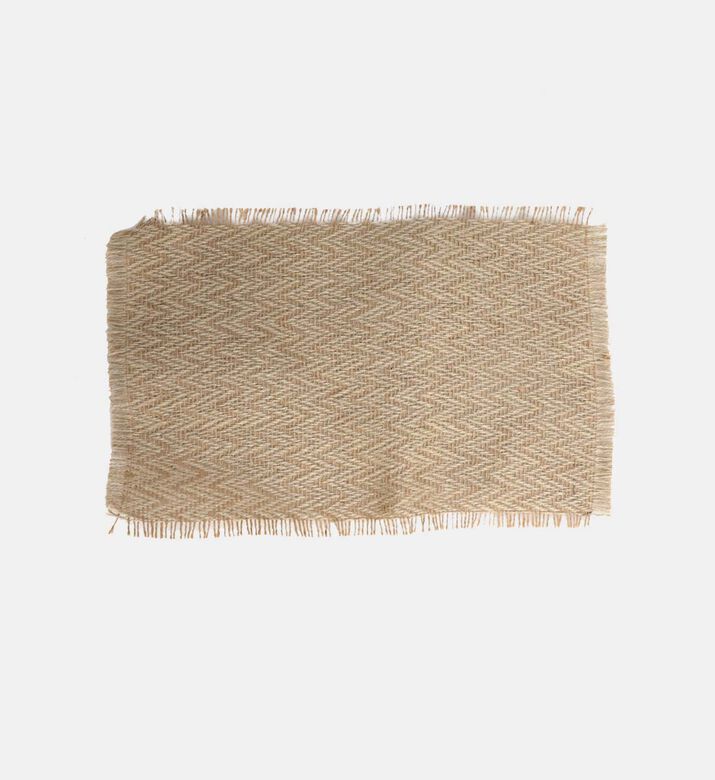 Home and Styling Individual Jute Square Placemat, Packshot View