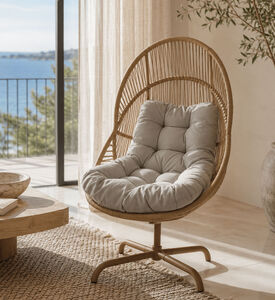 Home Deco and More Kaia Swivel Chair, Packshot View