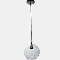 Recycled Glass Globe Pendant Lamp