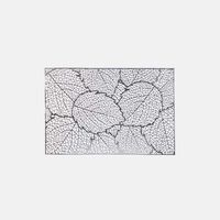 Leaf Embellished Pvc Placemat
