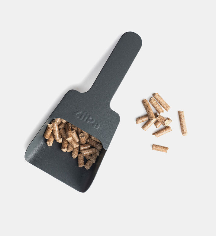 Ziipa Melfa Pellet Steel Shovel, Grey, Packshot View