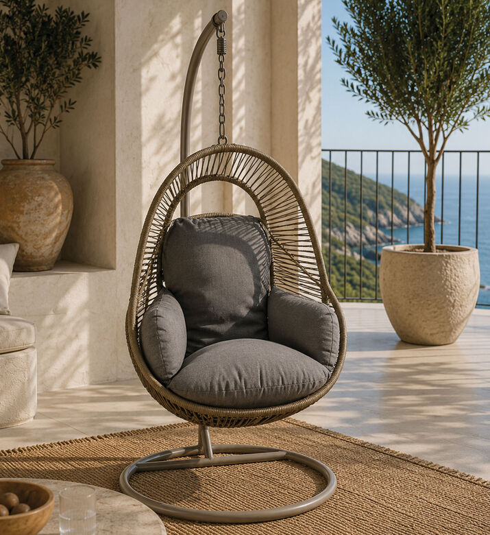 Home Deco and More Maxim Hanging Chair, Packshot View