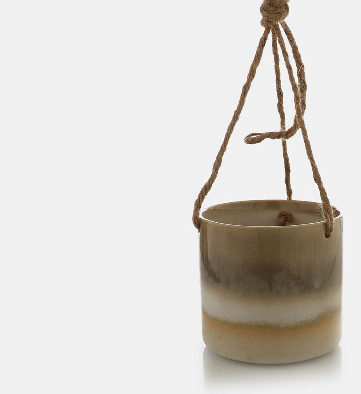 Cylindrical Hanging Flower Pot