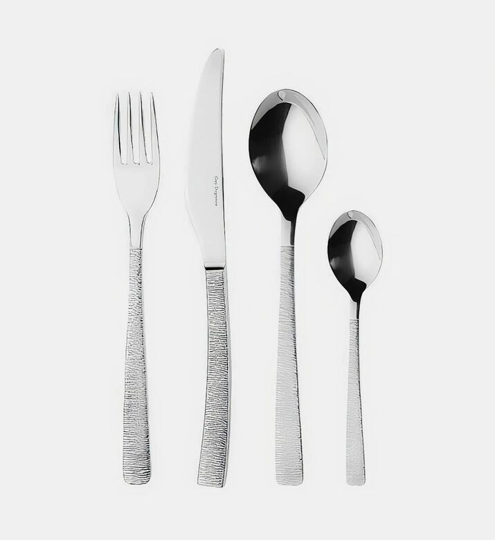Guy Degrenne Astree Cisele Cutlery 24-piece Set, Packshot View