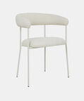 Plenti Boucle Fabric Dining Chair