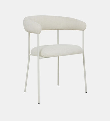 Plenti Boucle Fabric Dining Chair