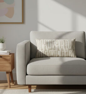 Kersten Stripped Rectangular Cushion, Packshot View