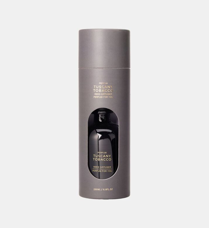Home Deco and More Glass Big Natural Reeds Diffuser, Packshot View