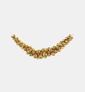 Antique Gold Bubble Swag Garland