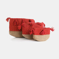 Cotton Fringe Basket