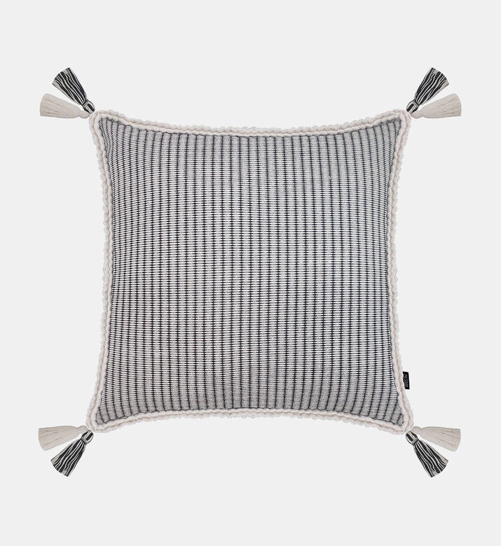 Home Deco and More Sandmot Cotton Square Filled And Vaccumed Cushion, Packshot View