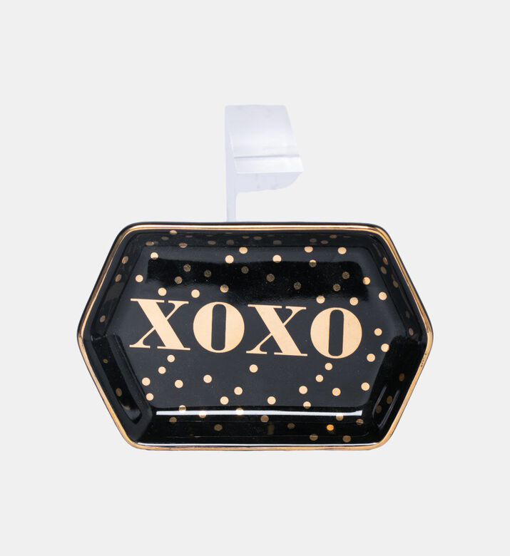 Rosanna Pellegrini Xoxo Polka-dot Printed Tray, Packshot View