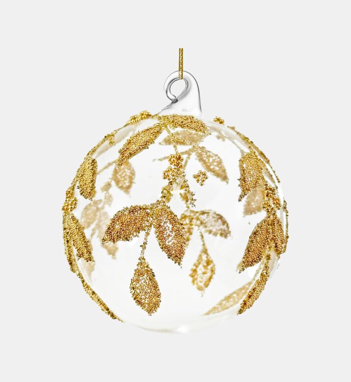 Shishi Glass Ball Beaded, Clear, 10-cm, Packshot View