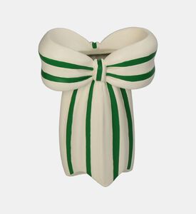 Kersten Bow-shaped Polyresin Vase, Packshot View