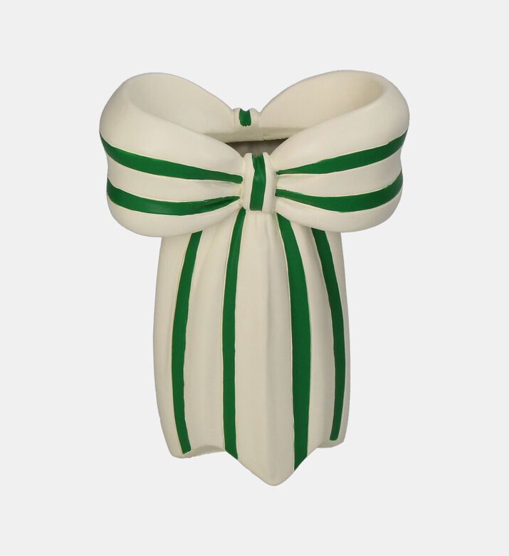 Kersten Bow-shaped Polyresin Vase, Packshot View