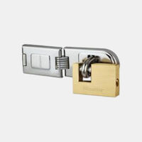 Polished Brass Rectangular Padlock