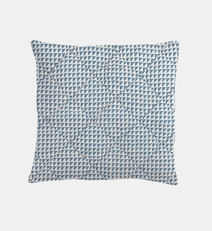 Checkered Square-shape Cushion