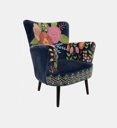 Poppy Mango Wood Arm Chair