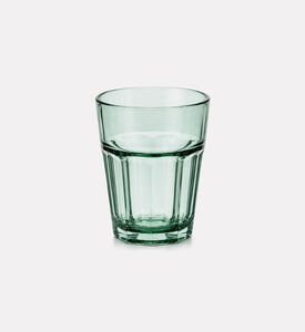 Home Deco and More Double Injection Clear Arc Tumbler, Green, Packshot View