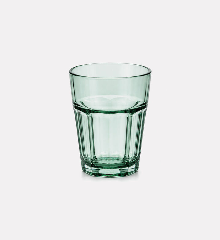 Home Deco and More Double Injection Clear Arc Tumbler, Green, Packshot View