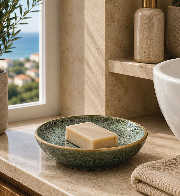 Aquanova Ugo Forest Soap Dish, Packshot View