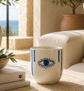 Nour Bougie Chancia Ceramic Pot Candle, Packshot View