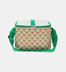 Home Deco and More Retro-themed Cooler Bag, Green, Packshot View
