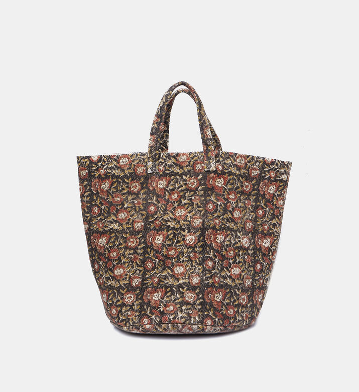 Printed Handled Laundry Basket