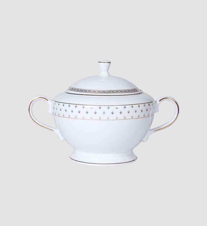 Home Deco and More Vera Lys Porcelain Soup Tureen, Packshot View