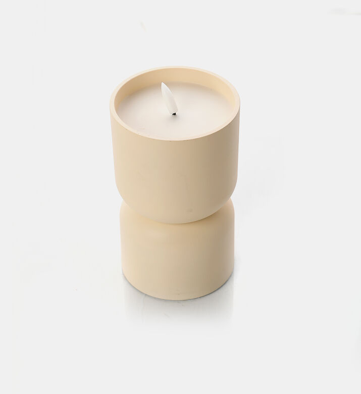Led Flame Round Candle Led Flame Round Candle