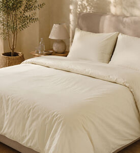 Home Deco and More Folio Fabric Embroidered Bed Set, Beige, 240x220-cm, Packshot View