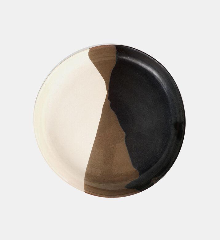 Home Deco and More Africa Stoneware Glaze Pasta Plate, Packshot View