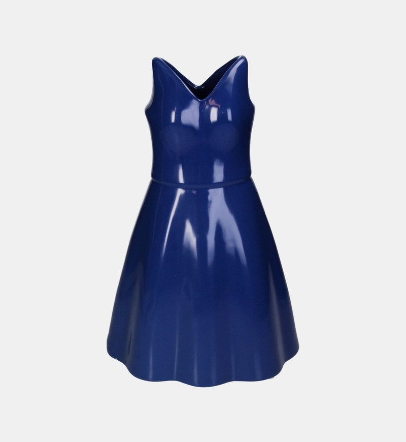 Dress-shaped Fine Earthenware Vase – 22.5x16.3x34cm