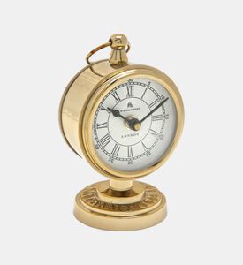 Metal Globe Desk Clock