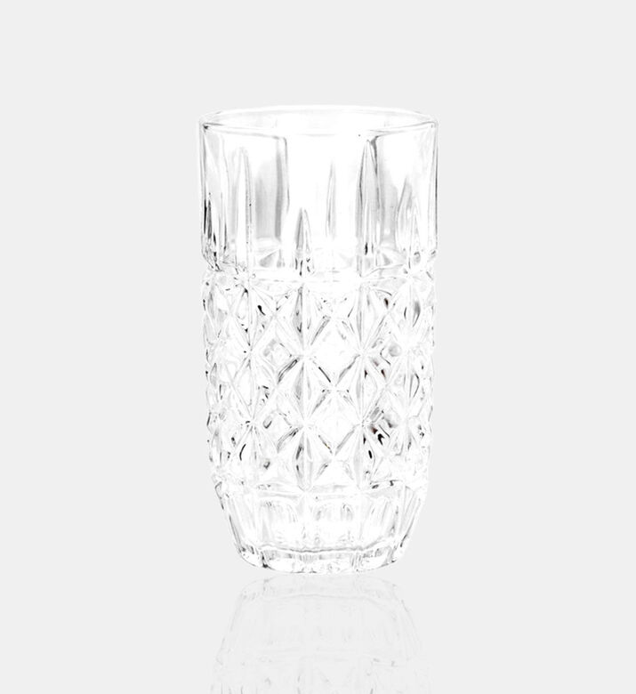 Salt and Pepper Bond Piano Glass Highballs 4-piece Set, Packshot View
