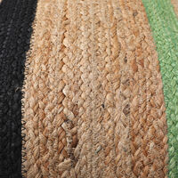 Walis Jute Fabric Square Filled And Vaccumed Cushion