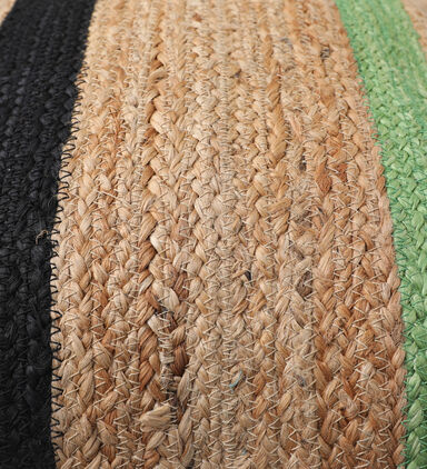 Walis Jute Fabric Square Filled And Vaccumed Cushion