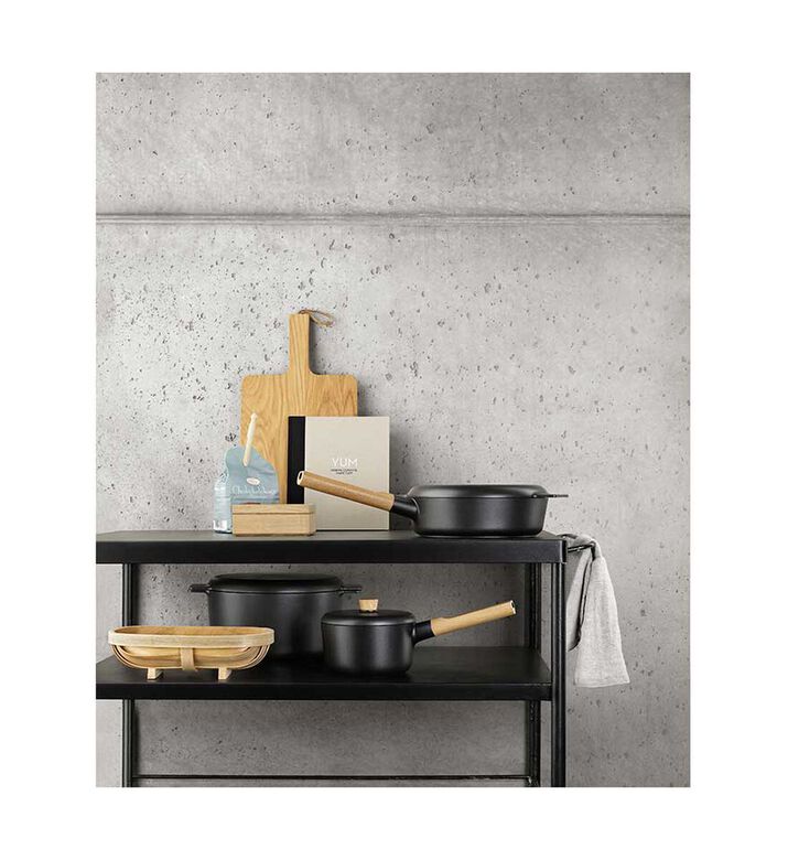 Eva Solo Pot Nordic Kitchen, Black, 26-cm, Packshot View