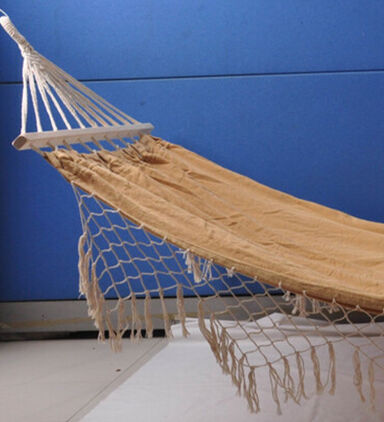 Boho Cotton Tassel Hammock