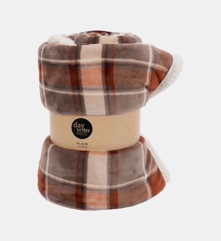 Home Deco and More Blanket, Brown, Packshot View