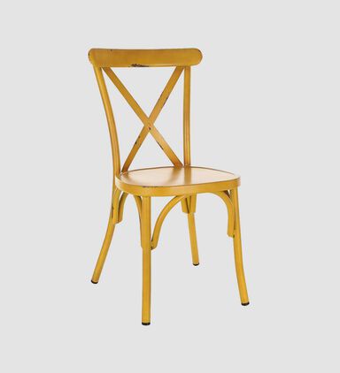 Vinta Aluminum Cross Back Chair