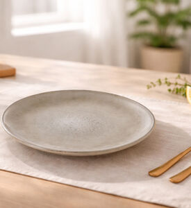 Home Deco and More Rustic-inspired Dinner Plate, Packshot View